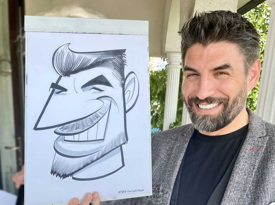 Caricaturi de nuntă în București