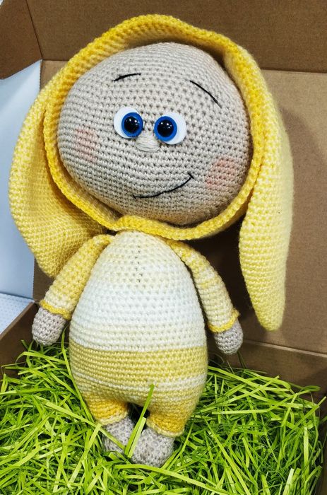 Вязаные игрушки.