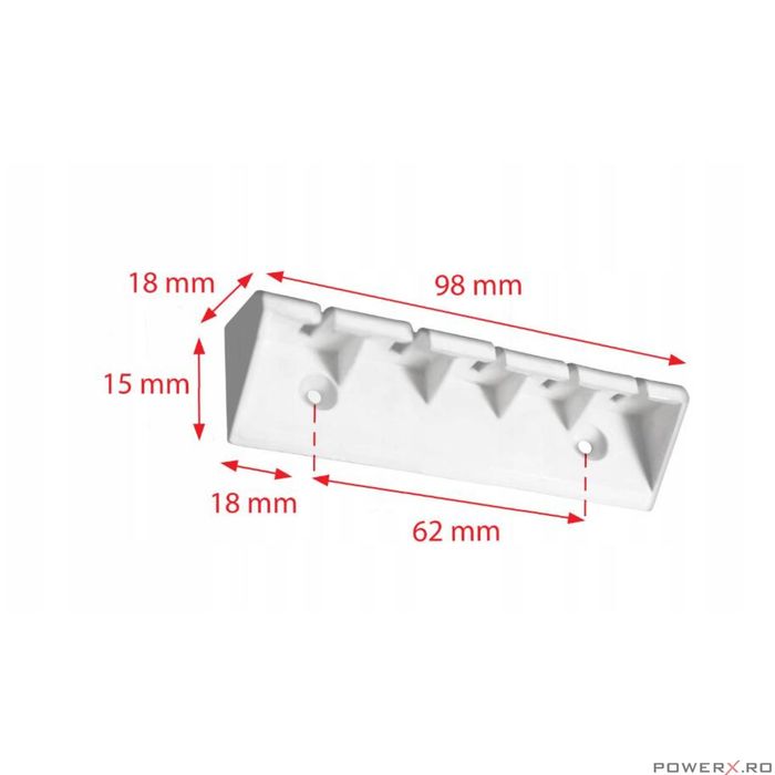 Uscator rufe de tavan 5x190 cm Sepio