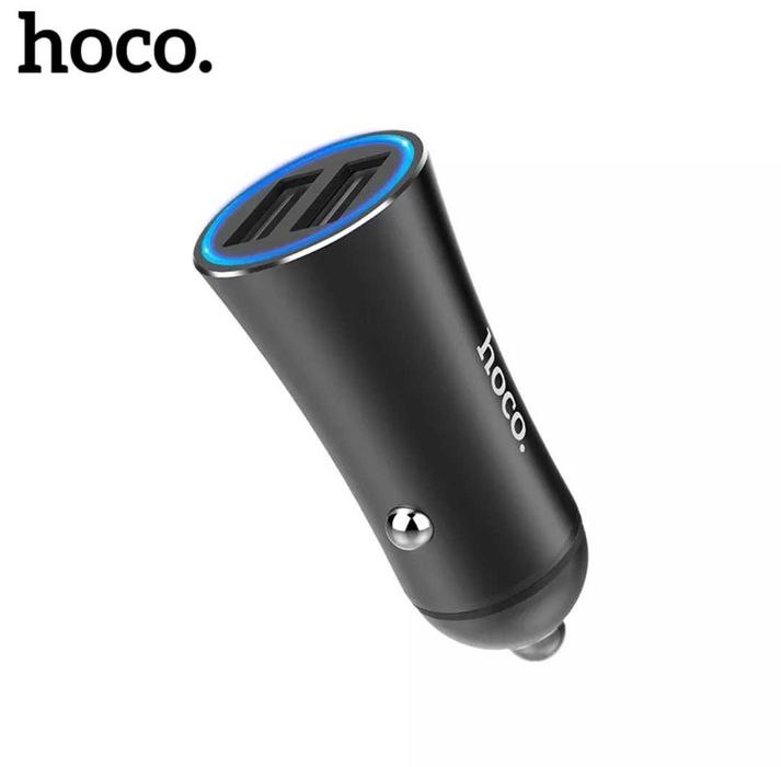 Hoco Универсално двойно USB зарядно за автомобил 5V / 3.1A