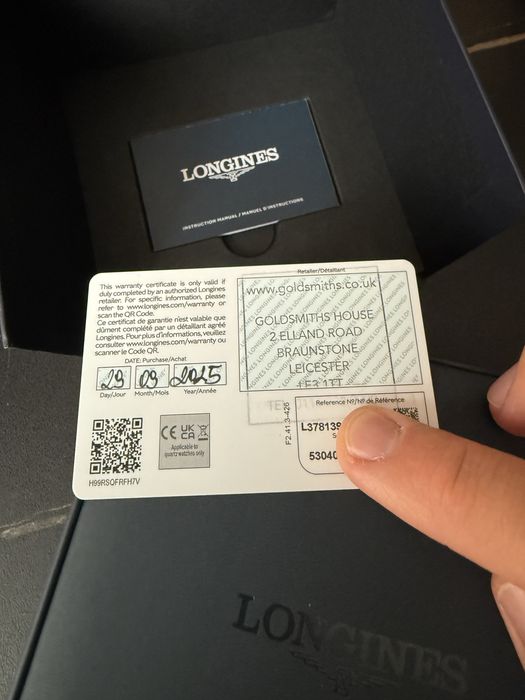 Чисто Нов Longines Hydroconuest Blue L37813989