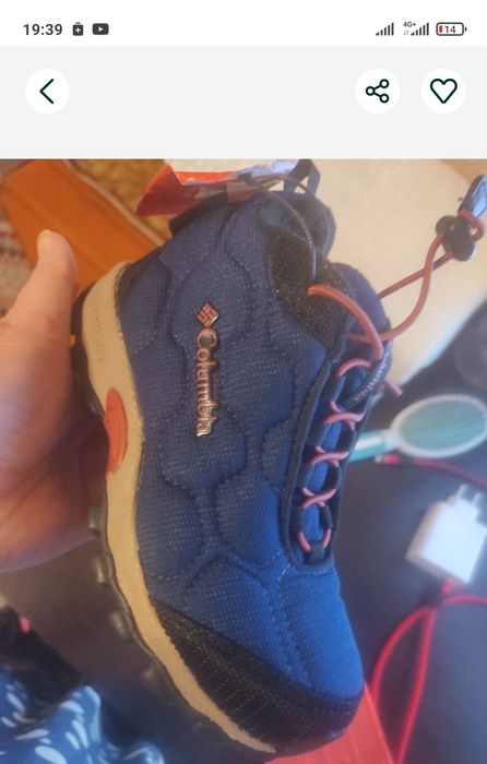 Ботинки  Columbia 29 р.