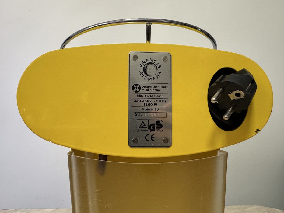 Espressor Francis Francis X1 v2 – Ediție Galbenă Rară – Made in Italy