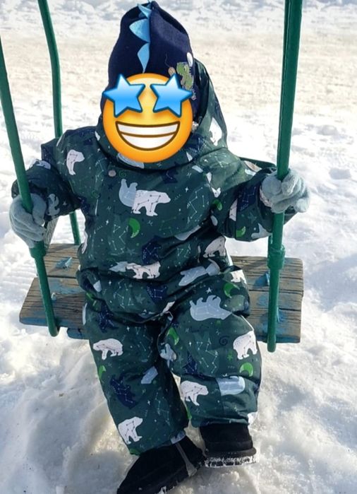 Зимний комбинезон Lessy 98 рост