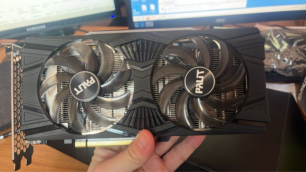 видеокарта 1660 super palit