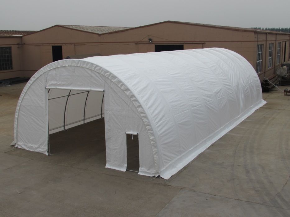 Дъговидно хале, огнеустойчив PVC 720g/m2 - размери 9х12 9х20 9х26