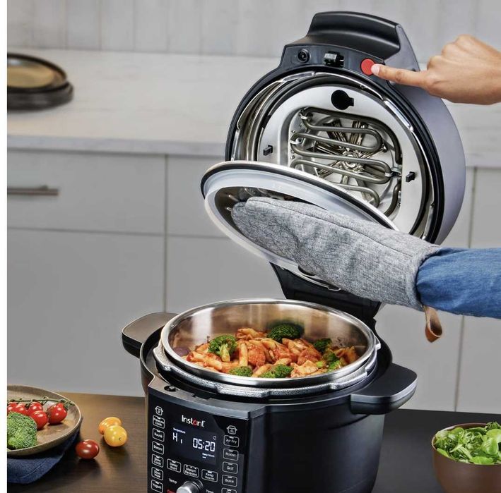 Aparat INSTANT POT Duo Crisp Ultimate Lid 6.5L + vas inox bonus