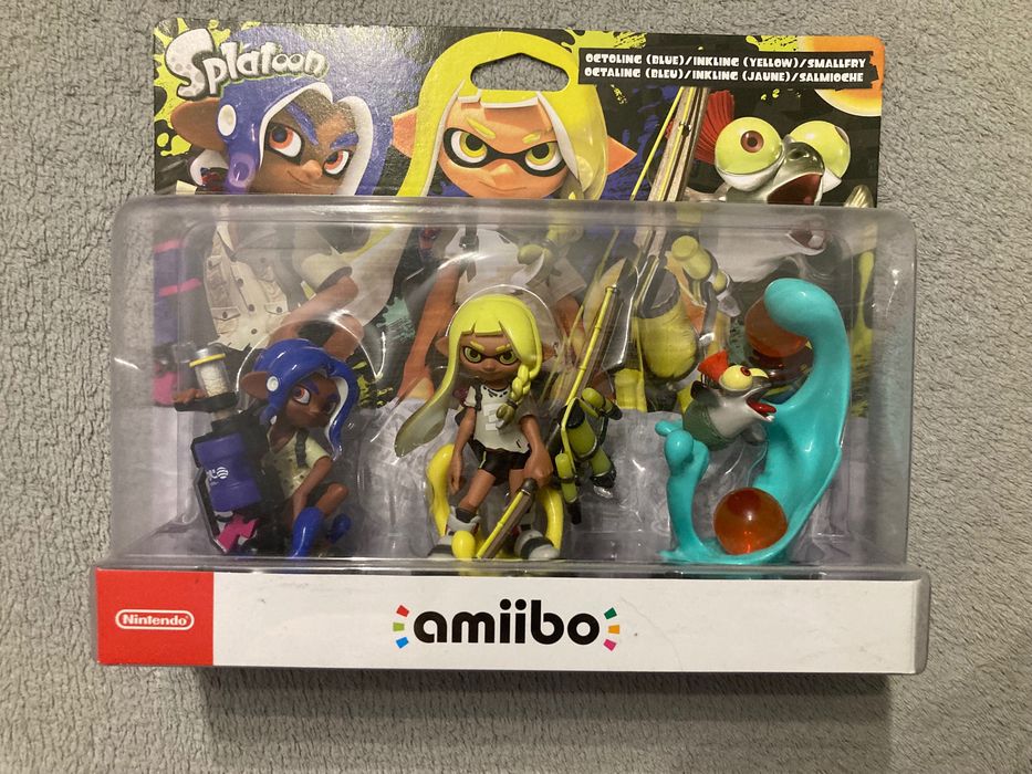 Splatoon 3 amiibo фигури
