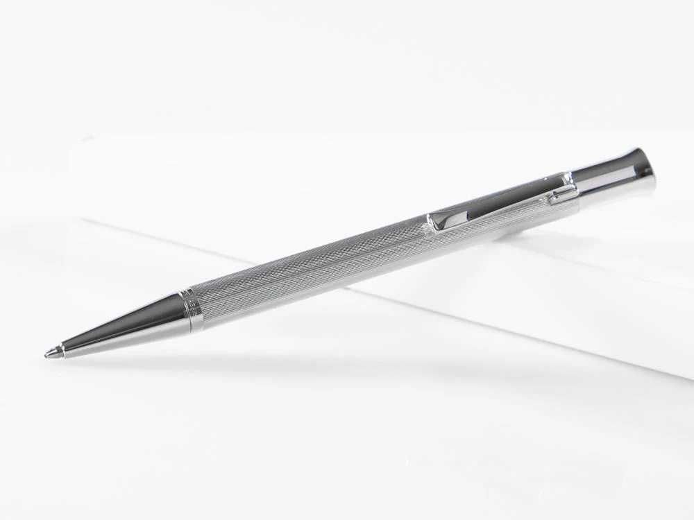 Graf von Faber-Castell Ballpoint pen Guilloche Rhodium plated