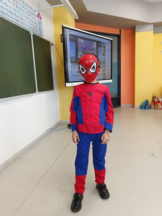 корнавальный костюм человек паука 5-8лет