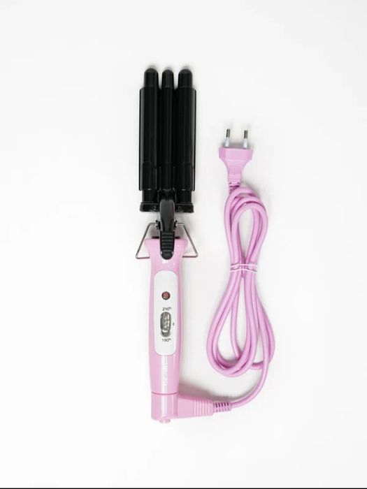 JUNMA профессиональная тройная плойка HB-25-- волны как в салоне