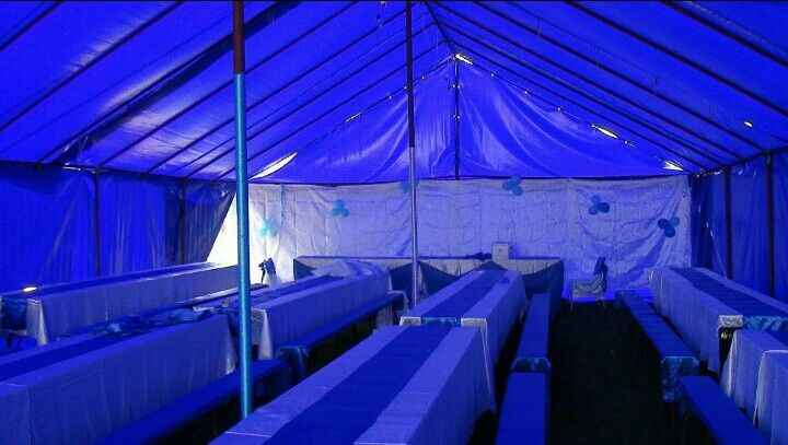 Vand prelata culoare albastru