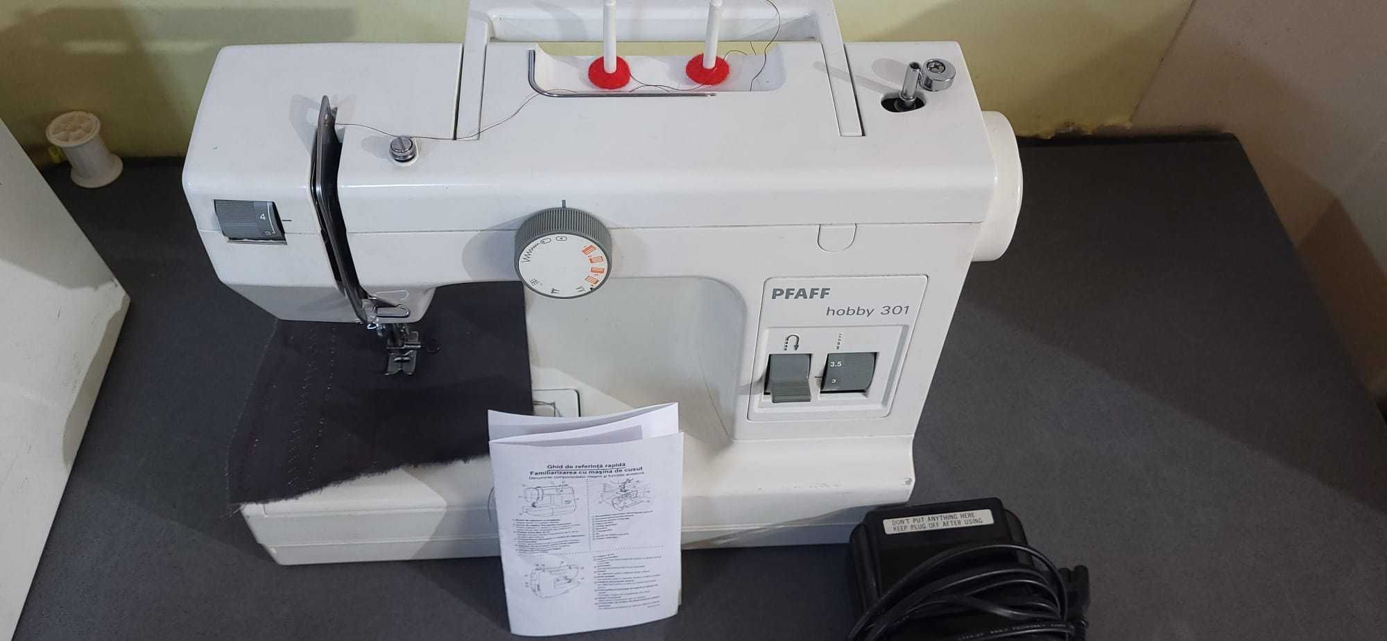Masina de cusut electrica PFAFF Hobby 301 piese metalice