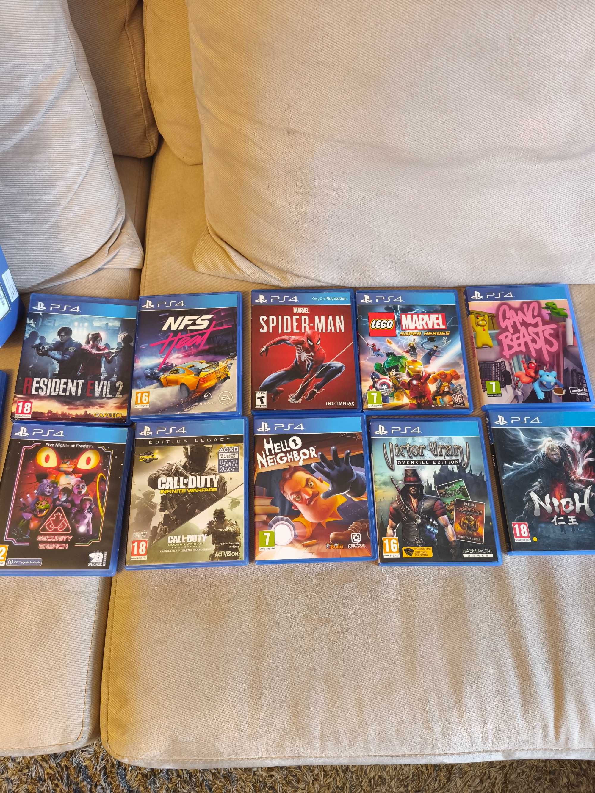 Playstation 4 games+console