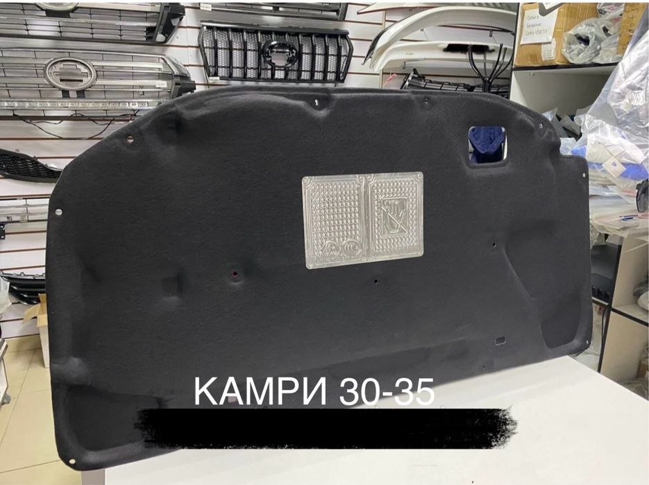 Обшивка капота камри 30