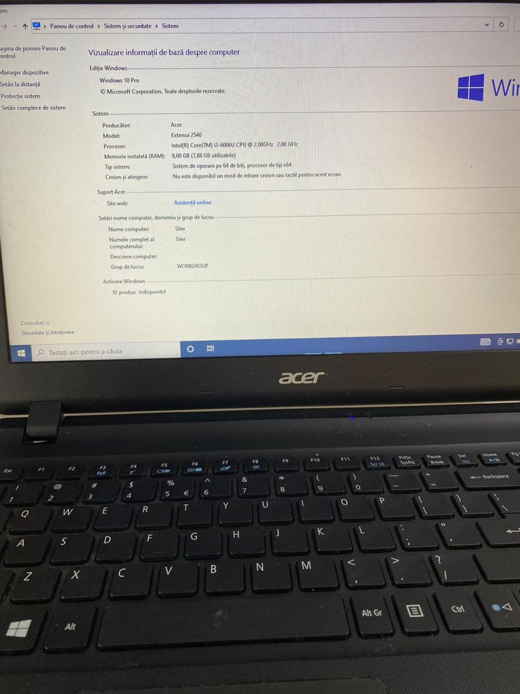 Laptop Acer Amanet BKG