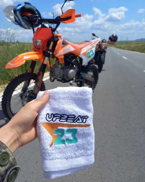 Хавлиена кърпа с персонализиран надпис