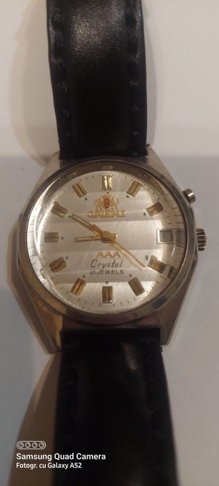 Vând ceas Orient Crystal automat, din colecția personală!