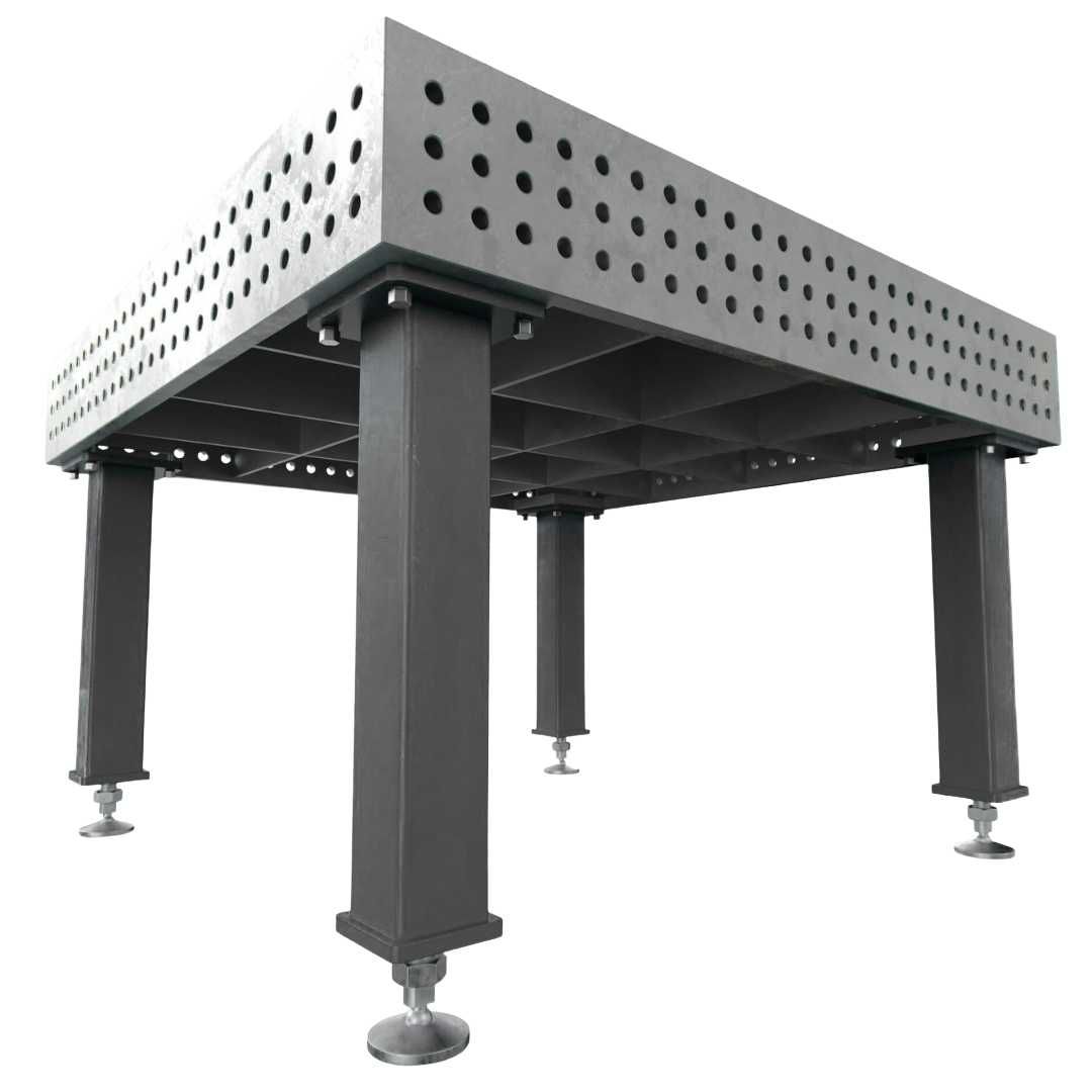 Заваръчна маса 1500×1480×12 мм, Товароносимост 2000 кг–Ф16/ф28 НАЛИЧНА