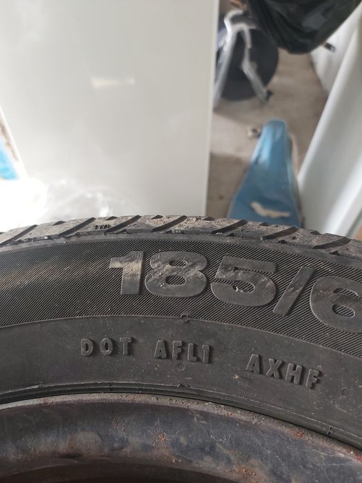 Set 4 jante+cauciucuri CONTINENTAL 185/60/14,