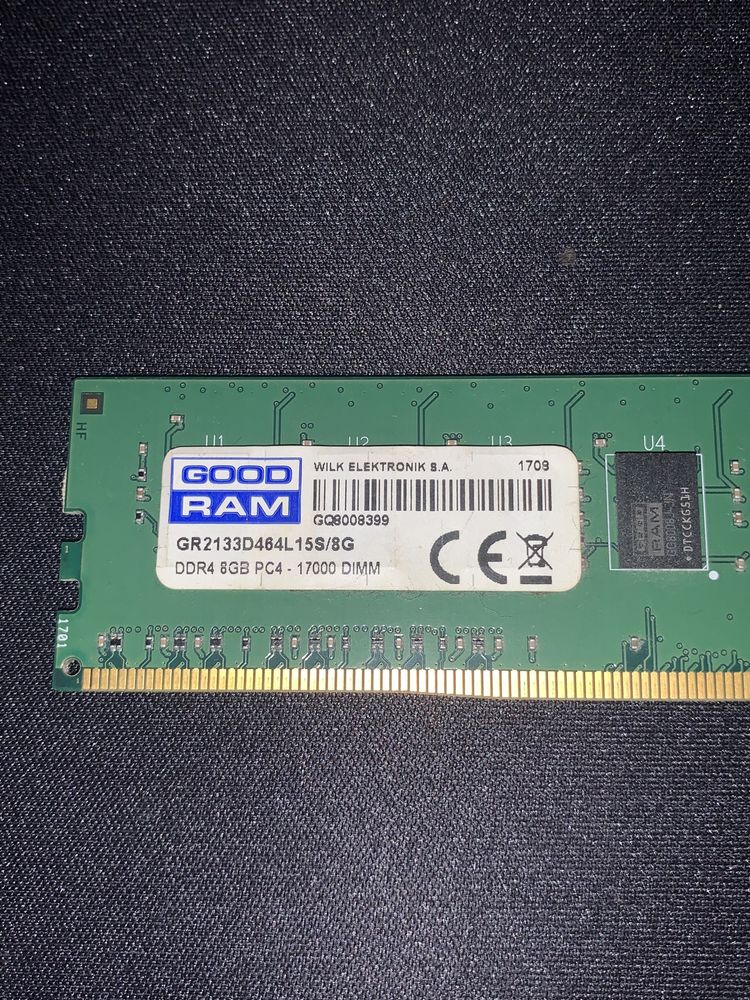 Memorie RAM GoodRam 8GB, DDR4 2133Mhz, CL15