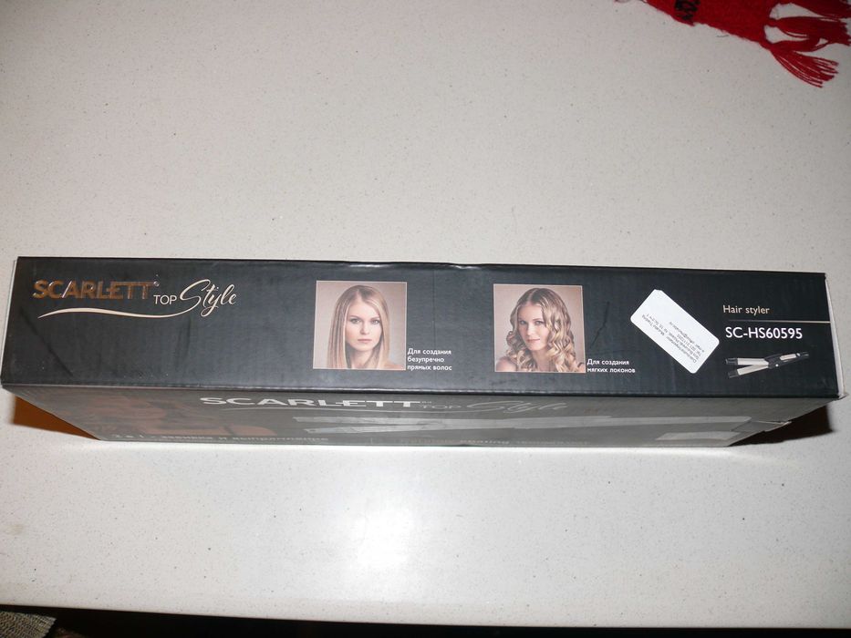 Placa + Ondulator de par marca SCARLETT model SC-HS60595