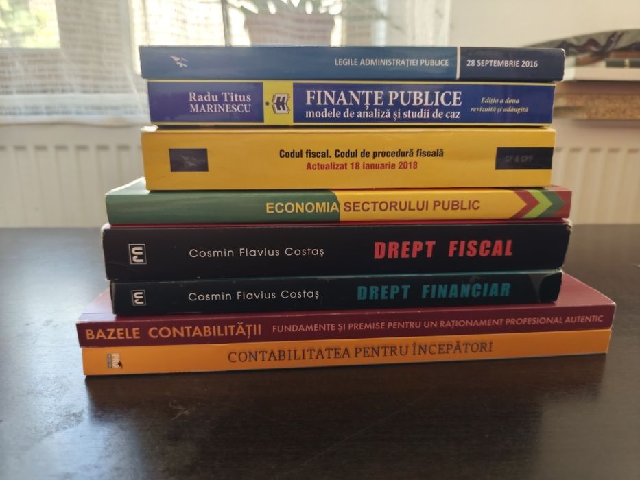 Diverse cărți FISCAL și FINANCIAR