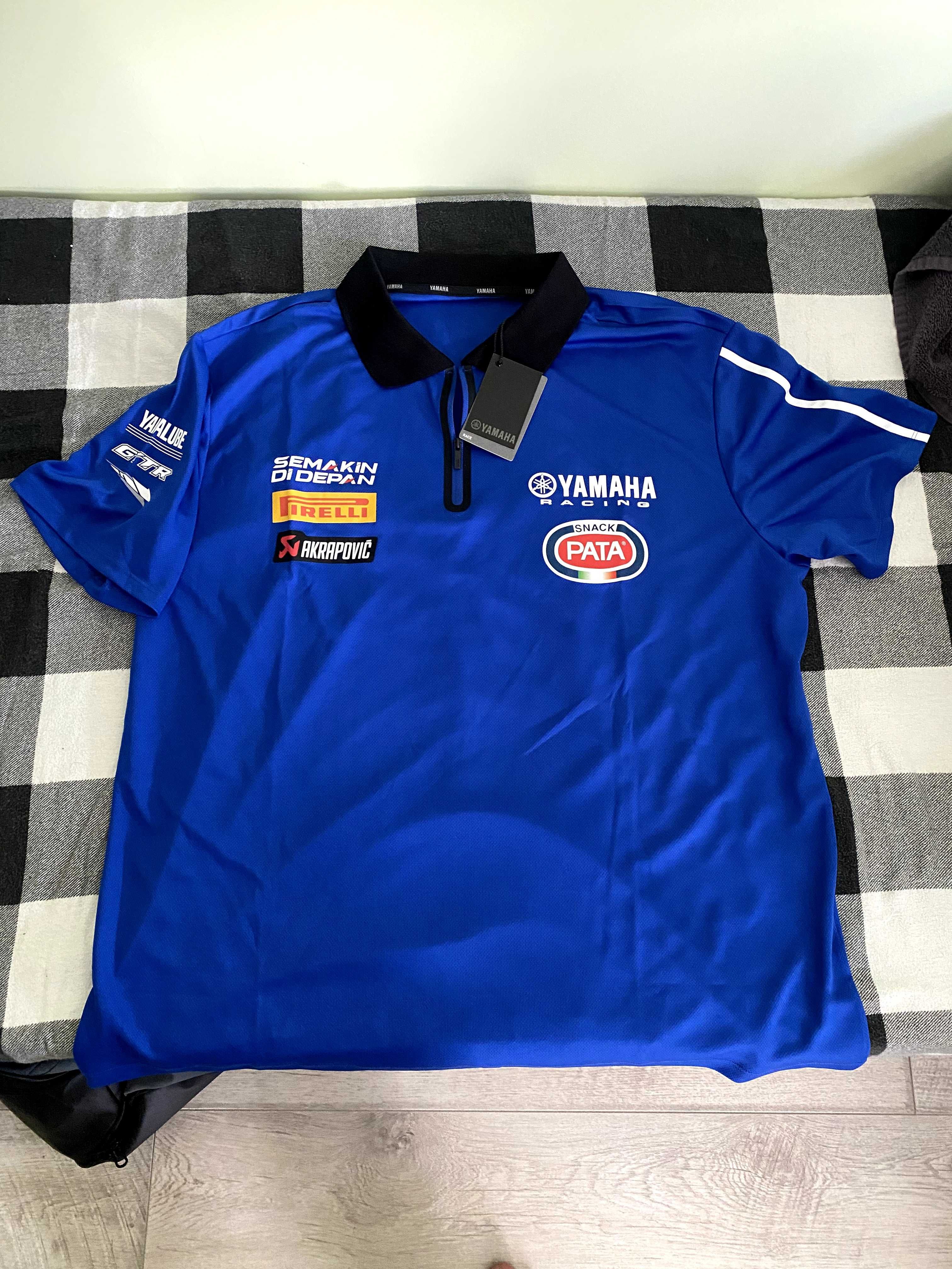 Поло Тениска - Yamaha Super Bike - Polo shirt - XXXL