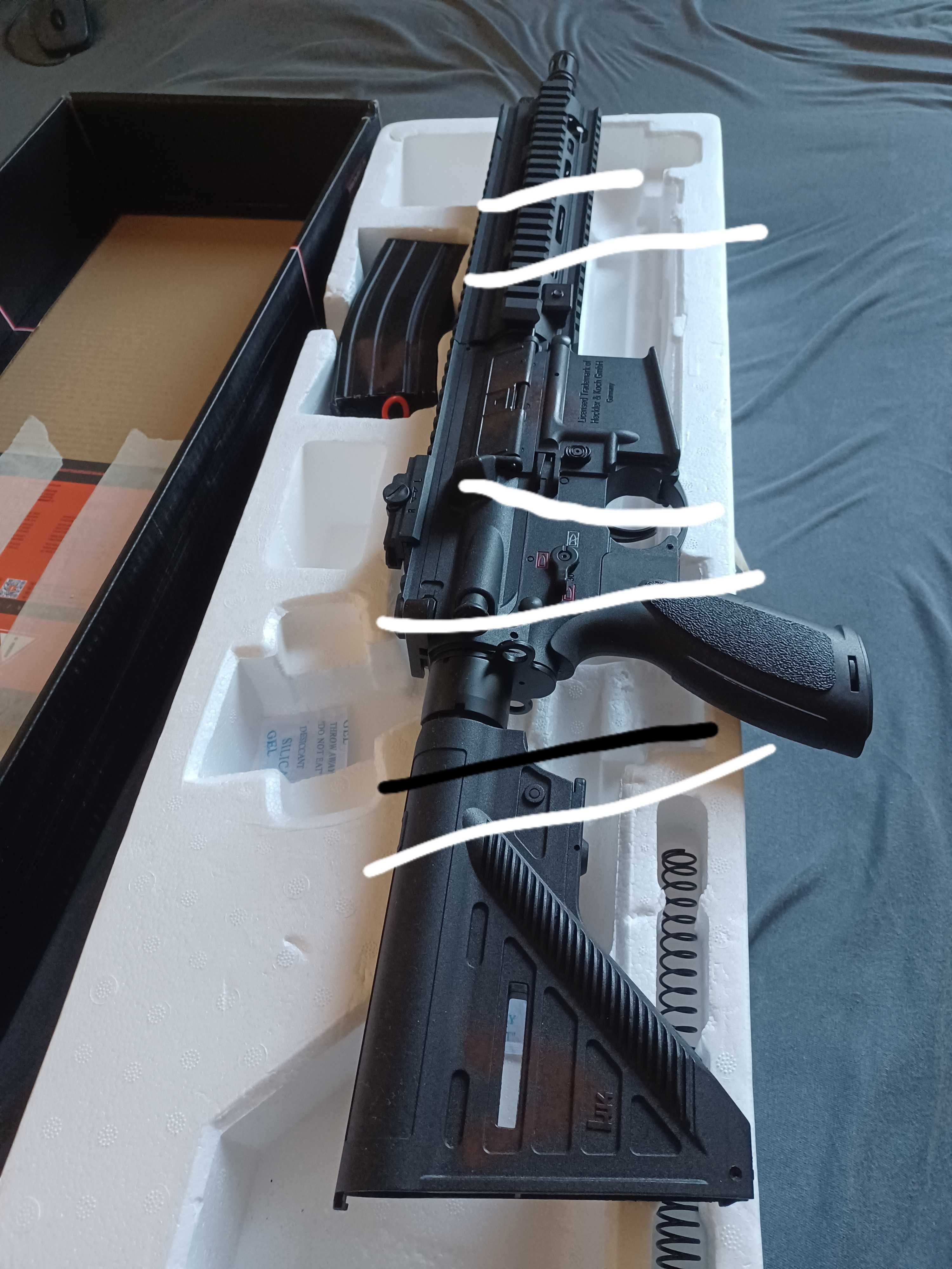 airsoft umarex a5 еърсофт пушка умарекс hk416