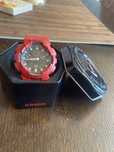 CASIO G-SHOCK GA-100B-4AJF Black/Red Resin Quartz