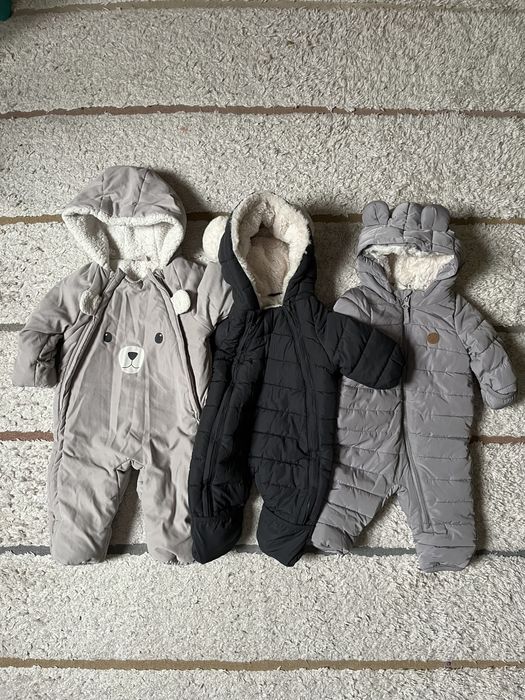 Зимни бебешки космонавти h&m