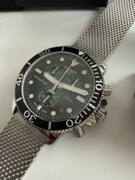 Ceas barbatesc Tissot Seastar nou, original
