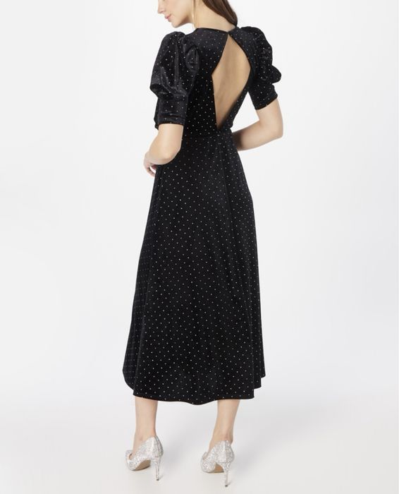 Rochie midi neagra 44