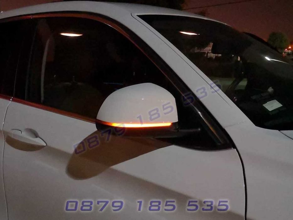 Динамични бягащи мигачи огледала BMW 5 6 7 F10 F06 F01 БМВ Ф10