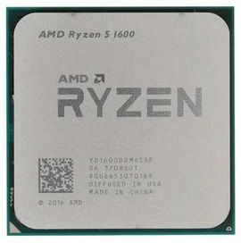 AMD Ryzen 5 1600 AF + стоков охладител