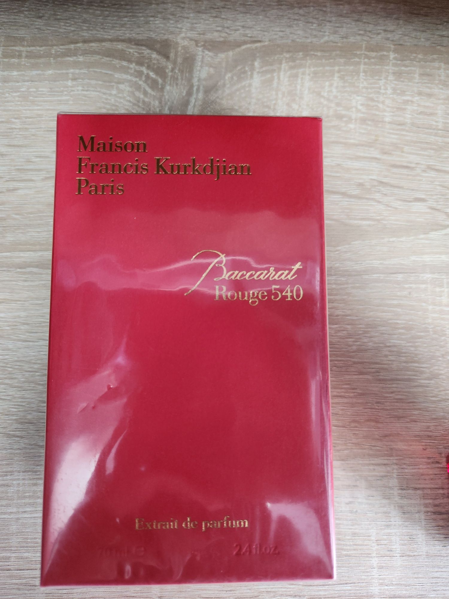 Parfum Baccarat Rouge 540- Maison Francis Kurkdjian 70ml