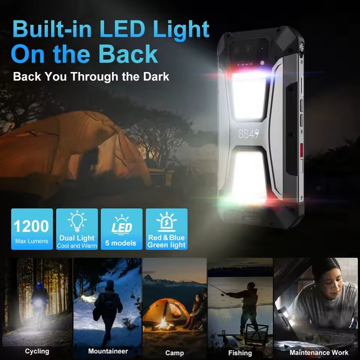 Smartphone 8849 Tank 2 Pro cu videoproiector