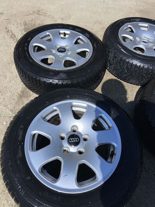 Jante Audi 15” + Anvelope Continental & UltraGrip 195/65 R15