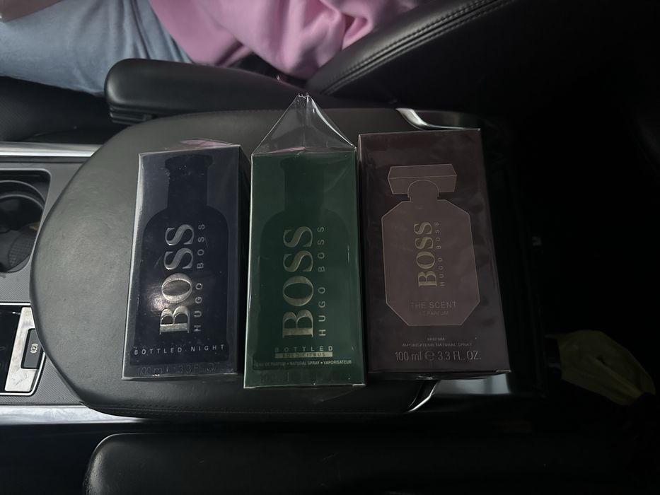 Vand 4 parfumuri   100 ml very sexy,boss de femei boss barbati