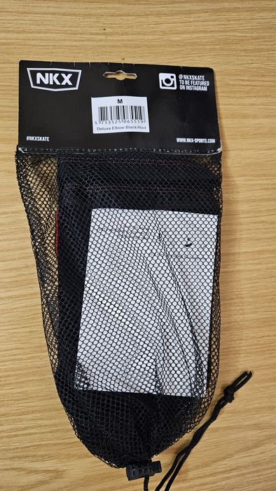 Protecții pentru Cot Deluxe Elbow Black/Red - LKX-Sports (Produs Nou)