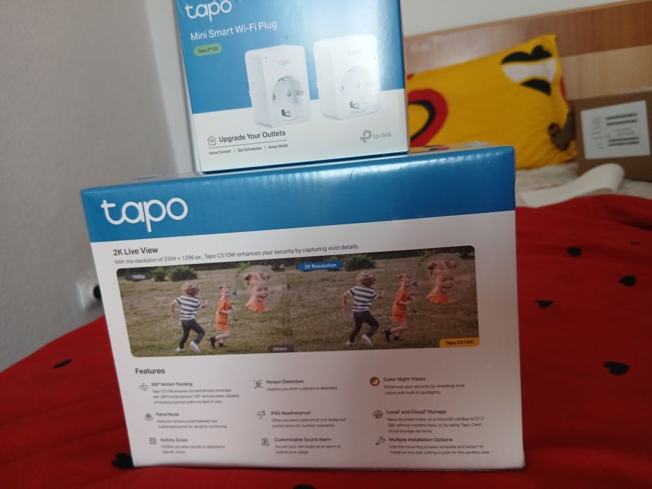 Cameră wi-fi Tapo nouă sigilată