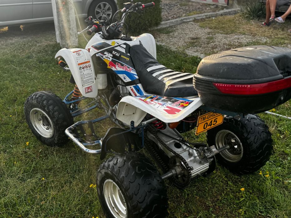 Pret in euro!
Suzuki ltz ak47 varianta cu mai mulți cai !