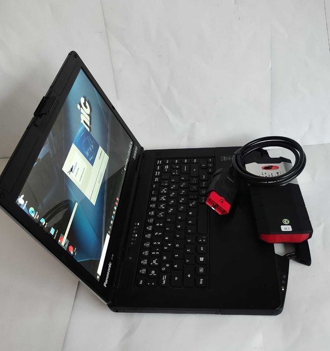 Kit tester auto multimarca turisme+camioane si laptop panasonic cf54