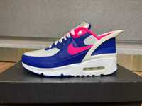 ОРИГИНАЛНИ *** Nike Air Max 90 Flyease White Blue Pink Easy On Off
