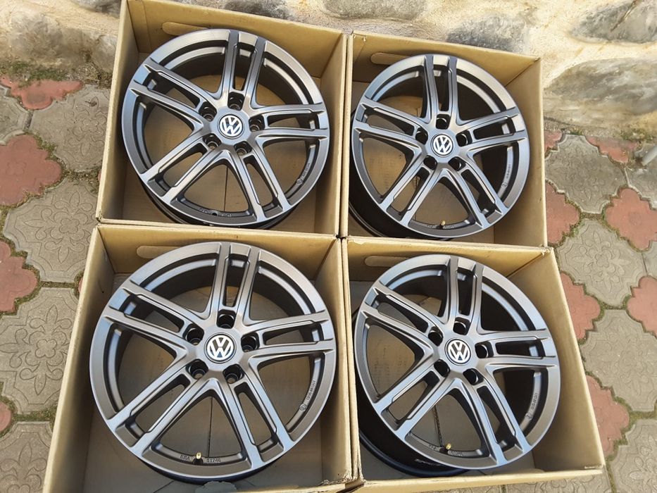 jante aliaj 17; 5x112; Vw Tiguan, Passat b6,b7,b8,CC, Alltrack, Sharan