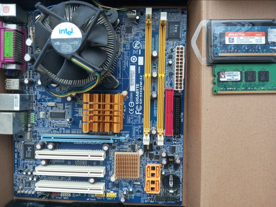Материнская плата, процессор, память, видеокарта
