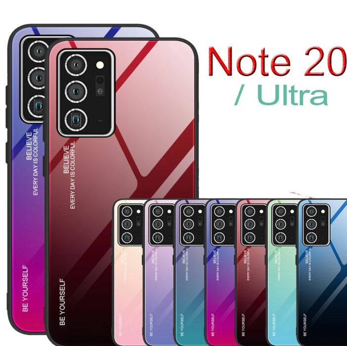 Husa Gradient din sticla pt. Samsung Galaxy Note 10 / Note 20 / S10e