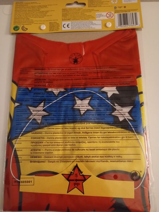 Costum femeia fantastica pentru copii de 3-6 ani