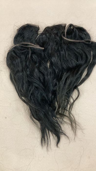 Естествена коса на 4 реда