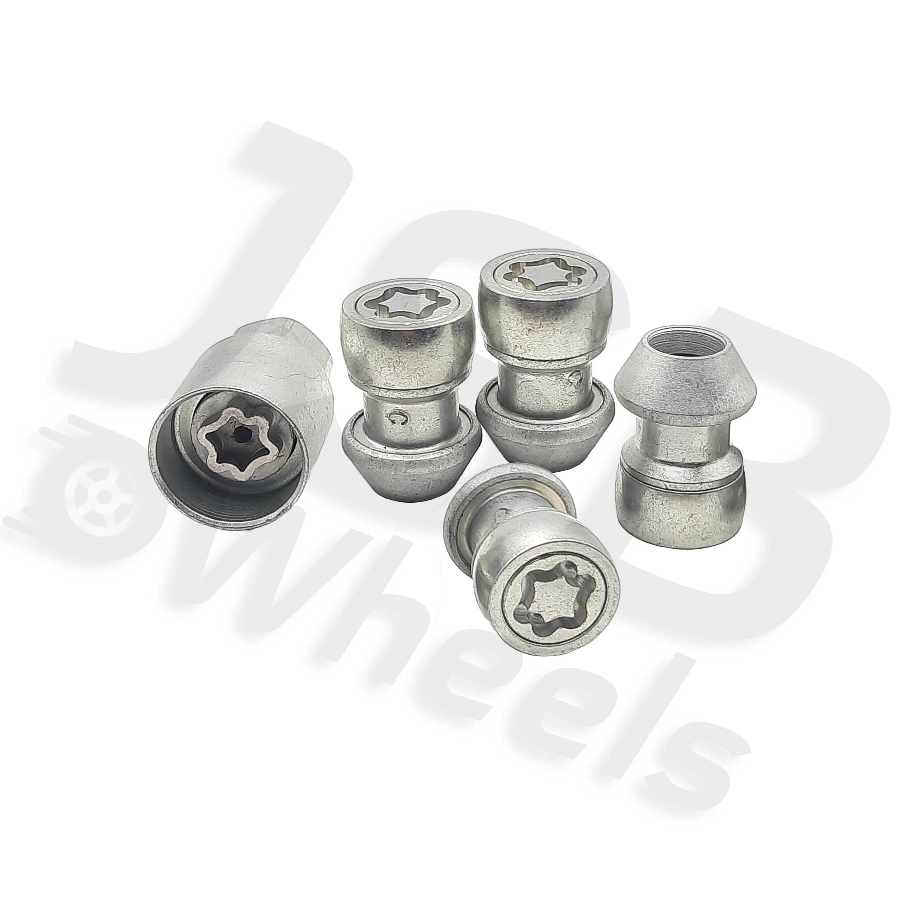 Set piulite antifurt Starlock M14x1.5 Jaguar, Land Rover, Ford